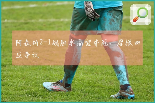 阿森纳2-1战胜水晶宫夺冠，摩根回应争议